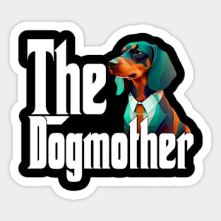 Dachshund Dog Mom Dogmother Dogs Mommy Rottie Sticker